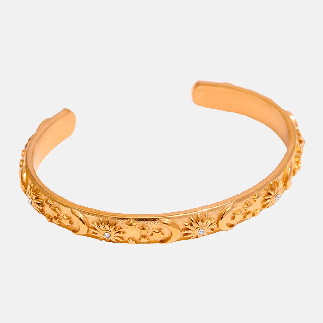 Pulseira Sol e Lua com Zircônia