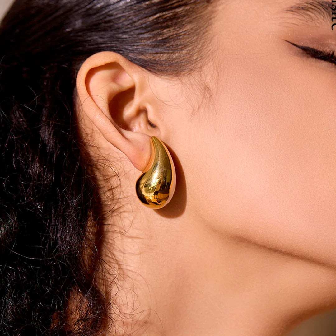 Brinco Feminino Gota D'Água