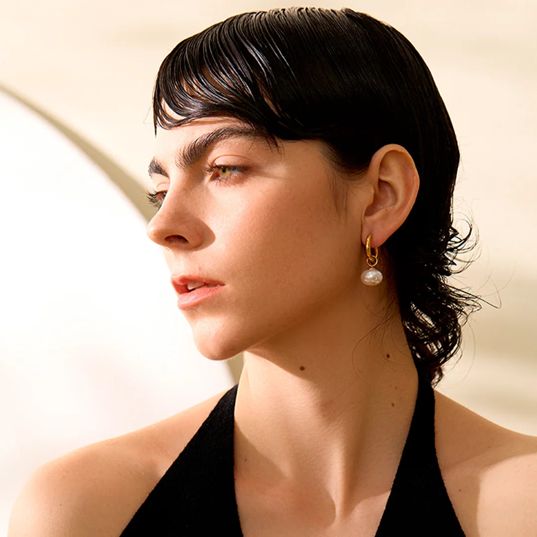 Brinco Argola com Pérola