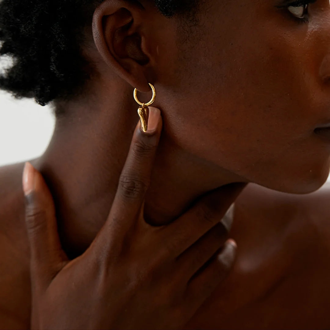 Brinco Feminino Argola Coração