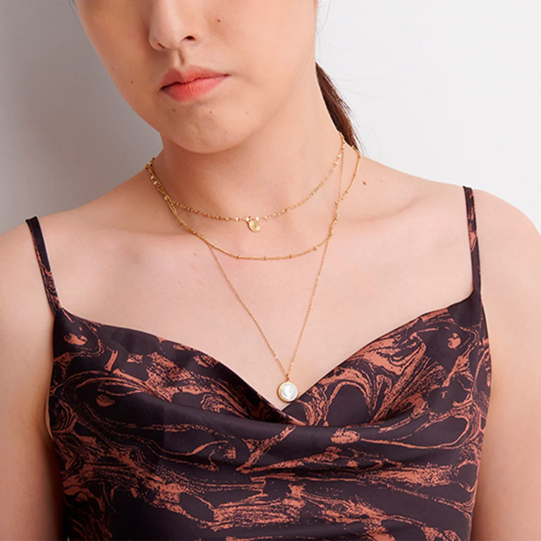 Colar Feminino Mix com Pingente