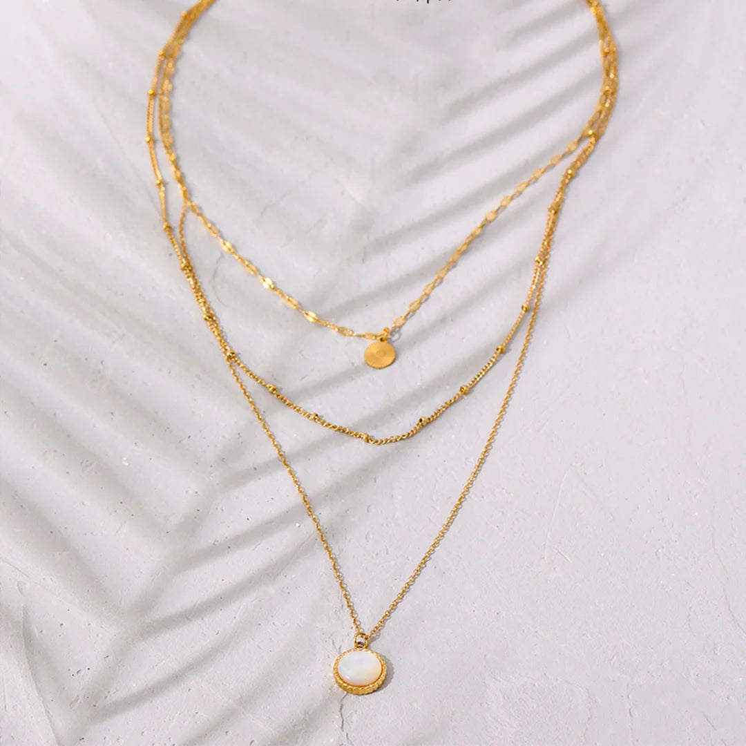 Colar Feminino Mix com Pingente