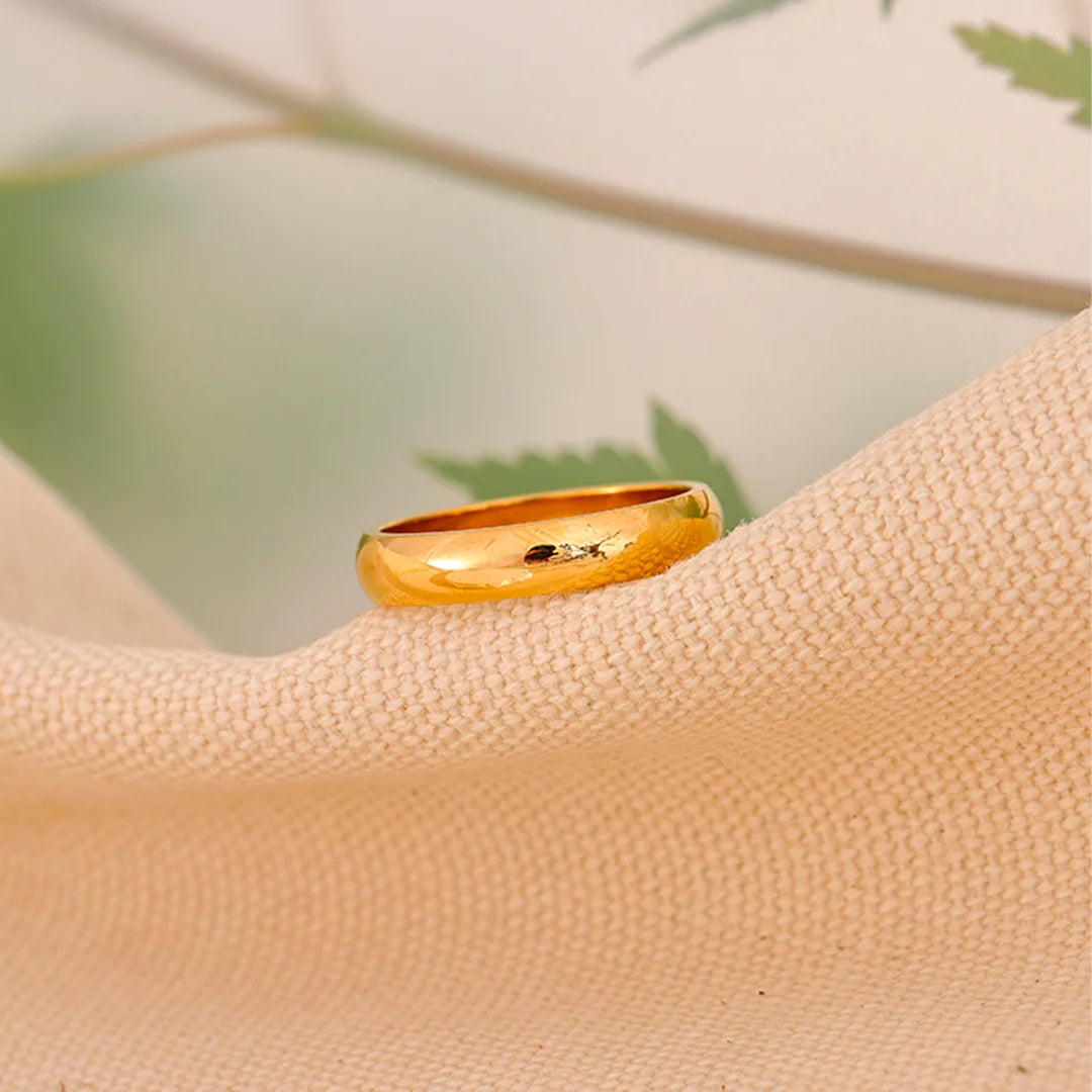 Anel Feminino Simples Liso