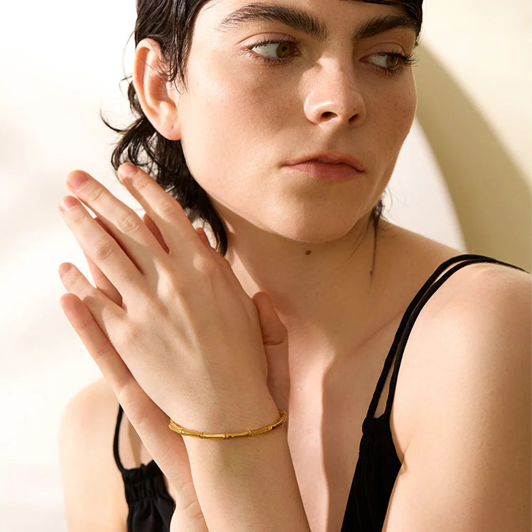 Pulseira Feminina Bambu