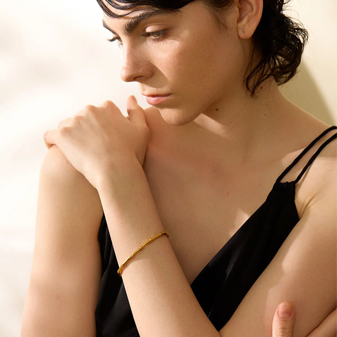Pulseira Feminina Bambu