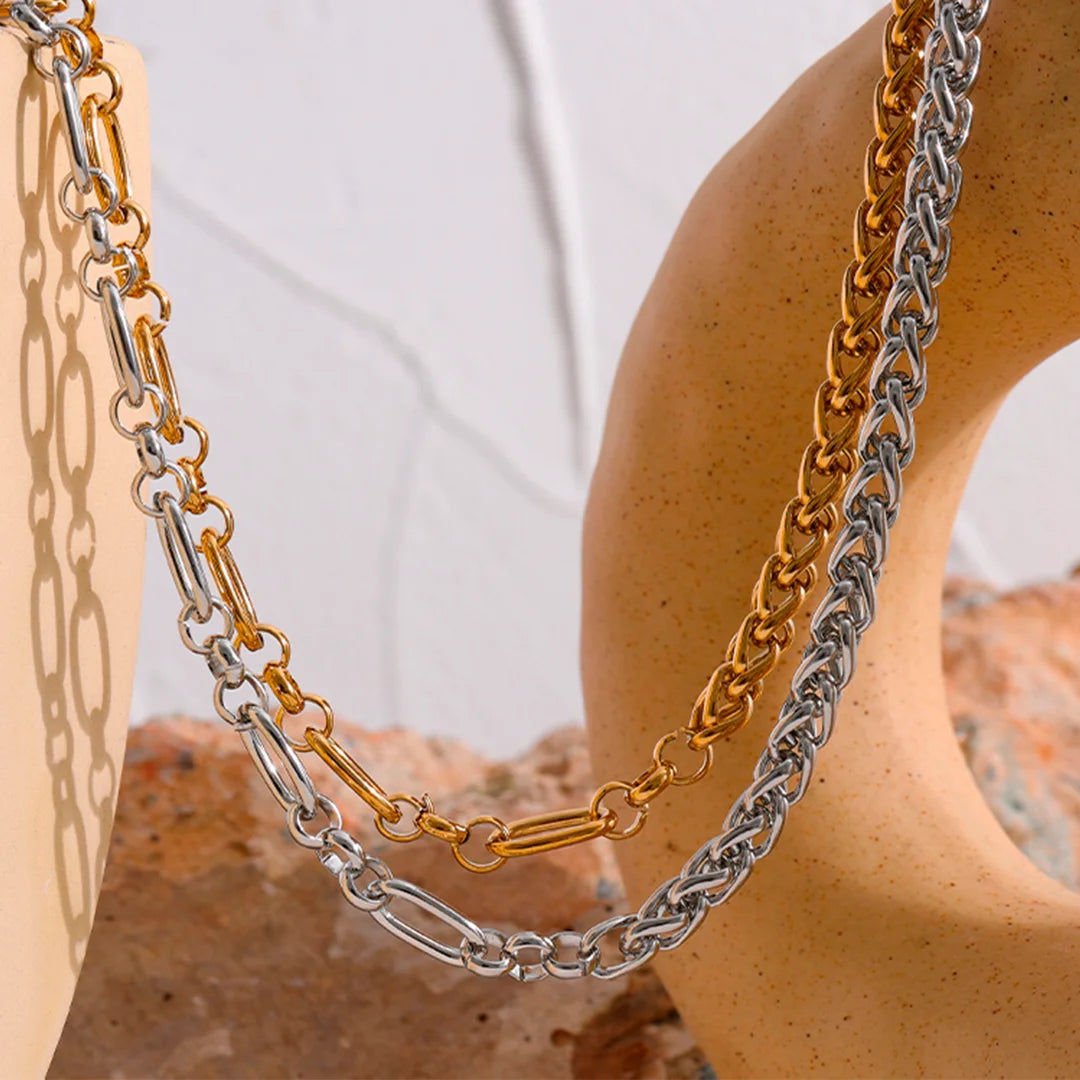 Colar Feminino Corrente Chunky