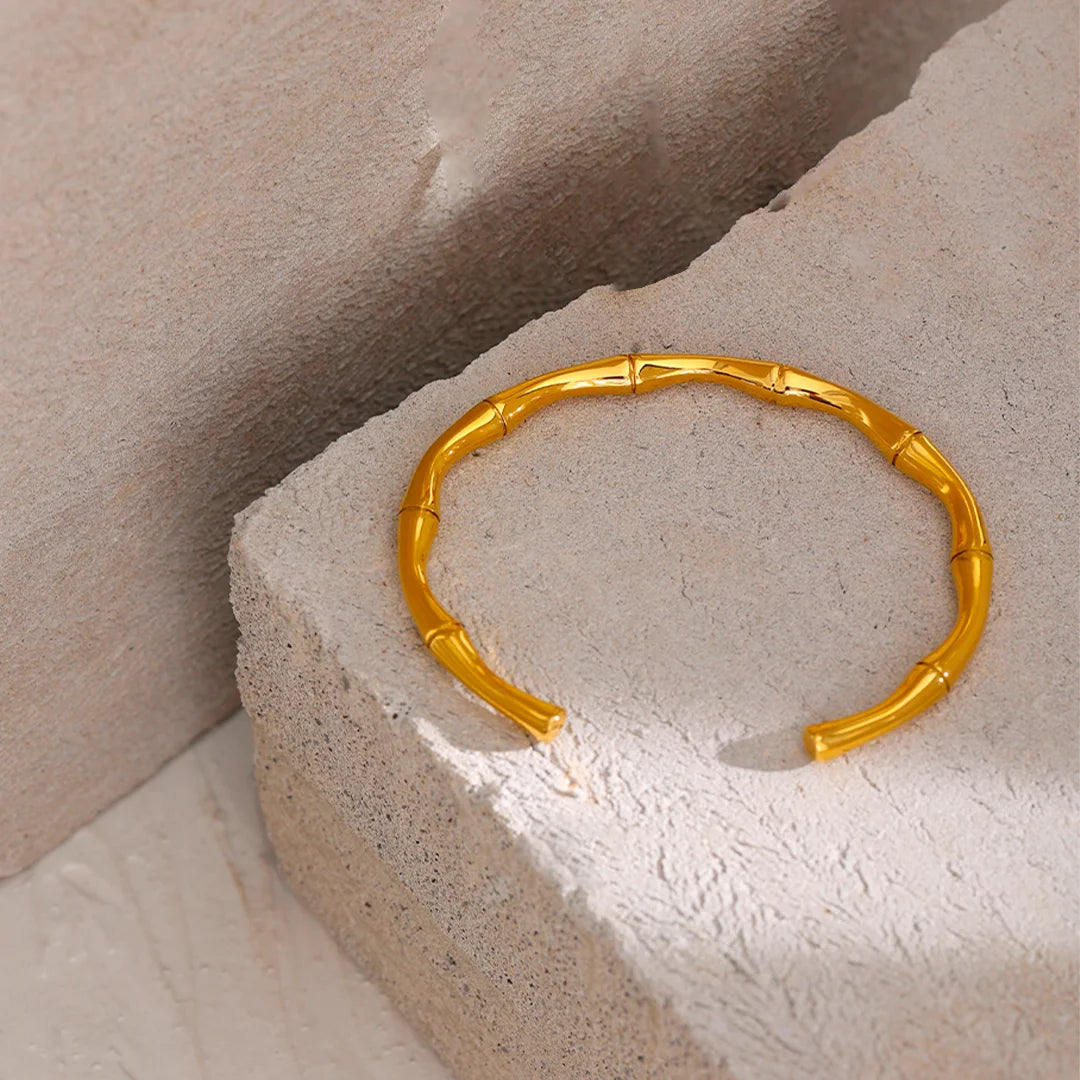 Pulseira Feminina Bambu
