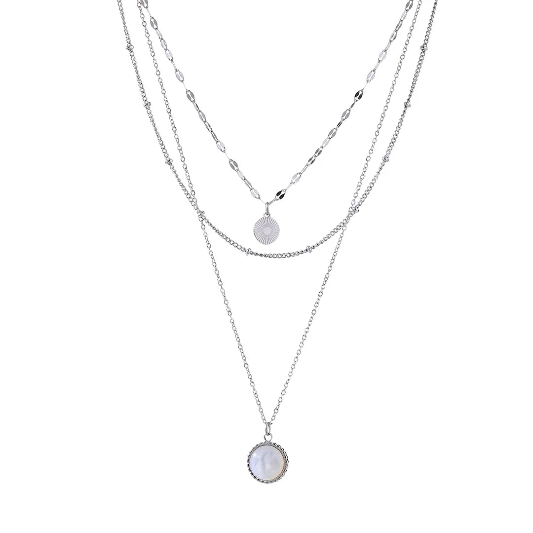 Colar Feminino Mix com Pingente
